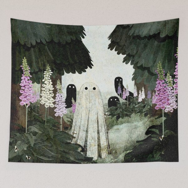 Item preview, Foxglove Ghosts designed and sold by katherineblower.