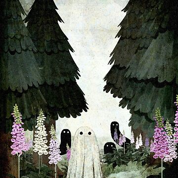 Artwork thumbnail, Foxglove Ghosts by katherineblower