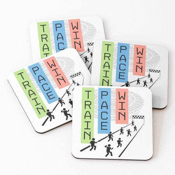 Item preview, Train Pace Win Running Motivation T-Shirt designed and sold by E20STUDIO.