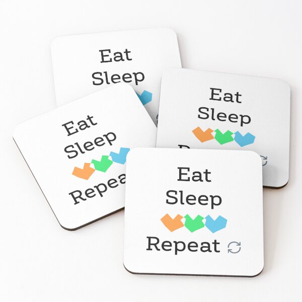 Item preview, Eat Sleep LetterF*ckingBox Repeat designed and sold by AMCshoppingg.