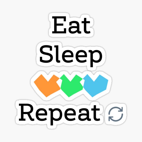 Item preview, Eat Sleep LetterF*ckingBox Repeat designed and sold by AMCshoppingg.