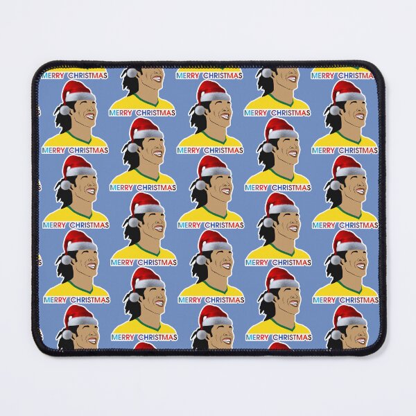 Item preview, Ronaldinho Christmas illustration designed and sold by ZooStateofMind.