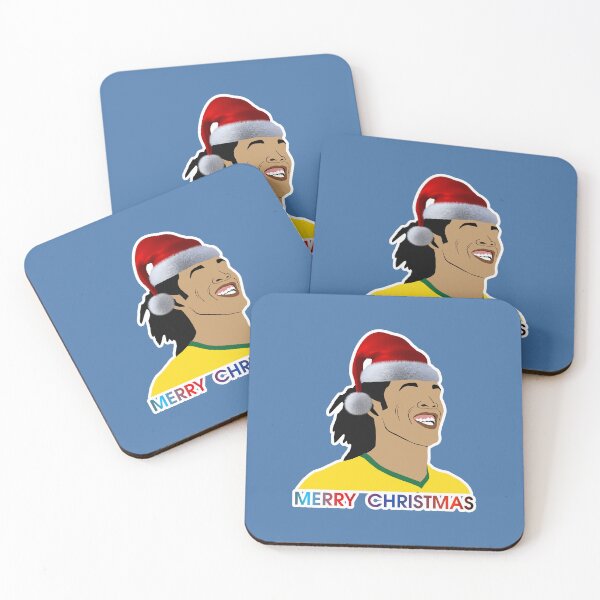 Item preview, Ronaldinho Christmas illustration designed and sold by ZooStateofMind.