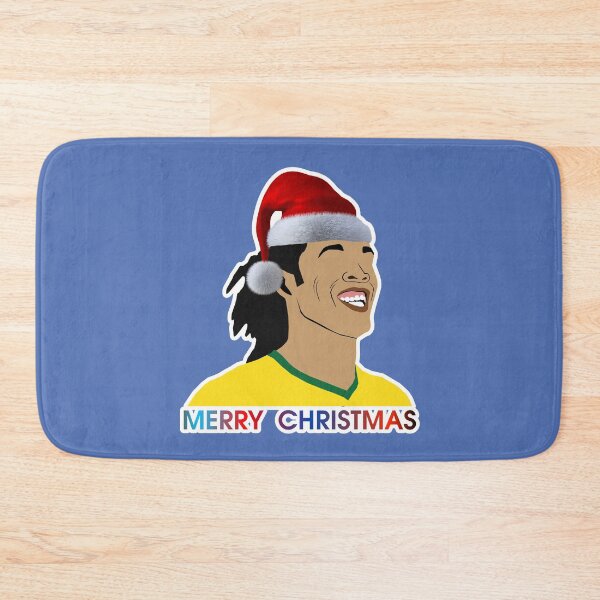 Item preview, Ronaldinho Christmas illustration designed and sold by ZooStateofMind.