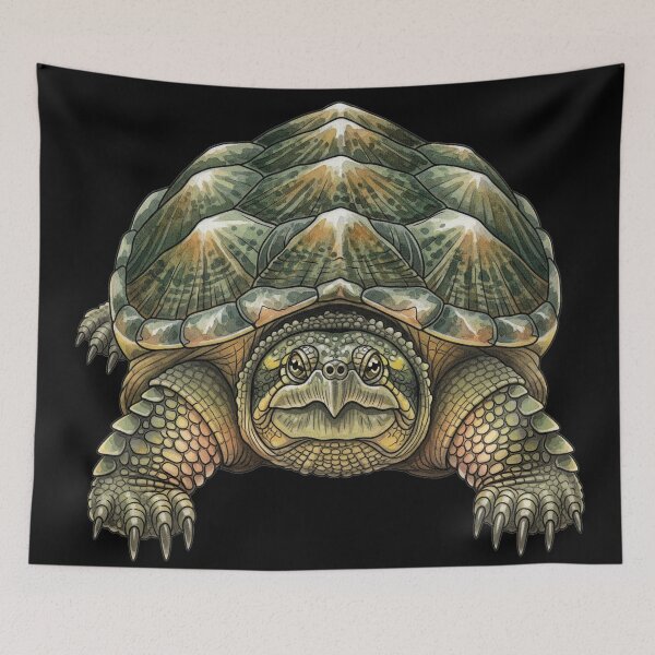Item preview, Snapping turtle designed and sold by 4rtistcDrift.