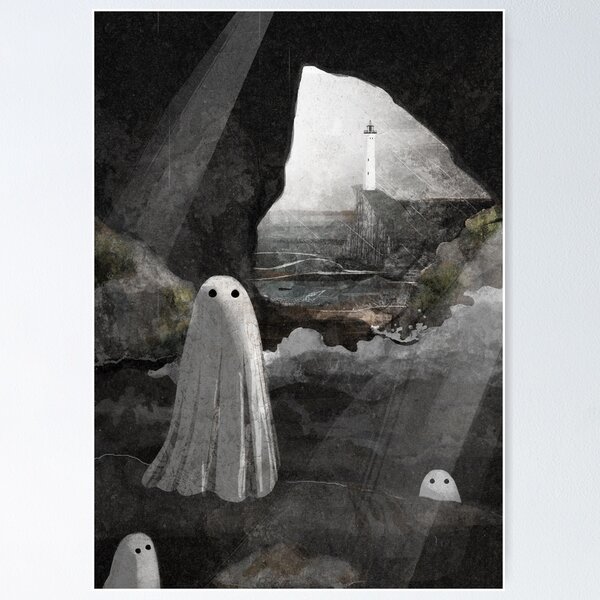 Item preview, The Caves are Haunted designed and sold by katherineblower.