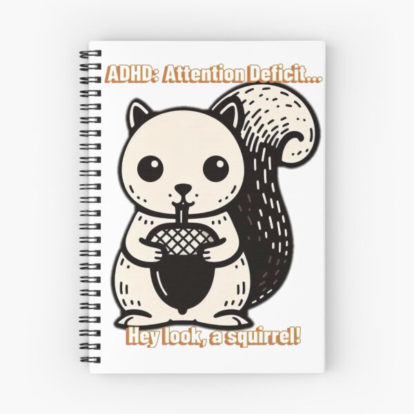 Item preview, ADHD Squirrel designed and sold by drewpyuk.