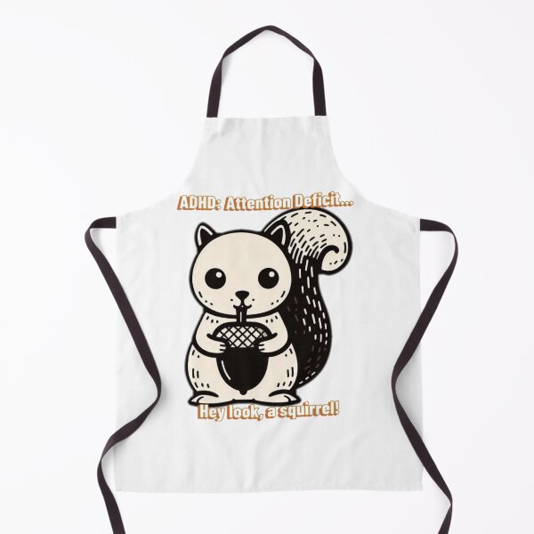 Item preview, ADHD Squirrel designed and sold by drewpyuk.