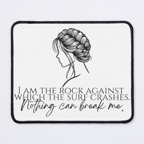 Item preview, Nothing Can Break Me designed and sold by BookishBurns .