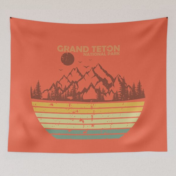 Item preview, Grand Teton Wyoming National Park mountains jackson hole designed and sold by Alexaltay.