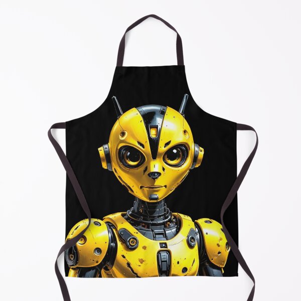 Item preview, Yellow Android Comic Book Sci-Fi designed and sold by Static-Fractal.