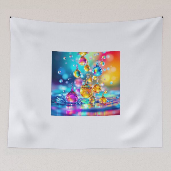 Item preview, RAINBOW WATER SPHERES IMAGE designed and sold by Catalina Kate.