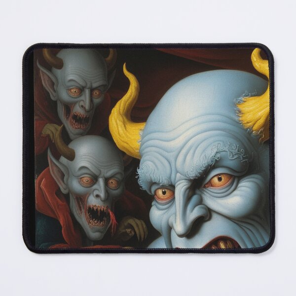 Item preview, Medieval Depiction of a Hell Demon creature designed and sold by Vintage Designs +.