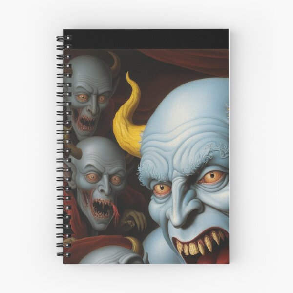 Item preview, Medieval Depiction of a Hell Demon creature designed and sold by Vintage Designs +.