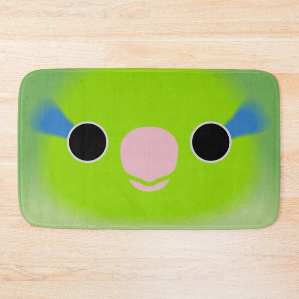 Item preview, The face of a normal male Pacific parrotlet designed and sold by INKOYADO.