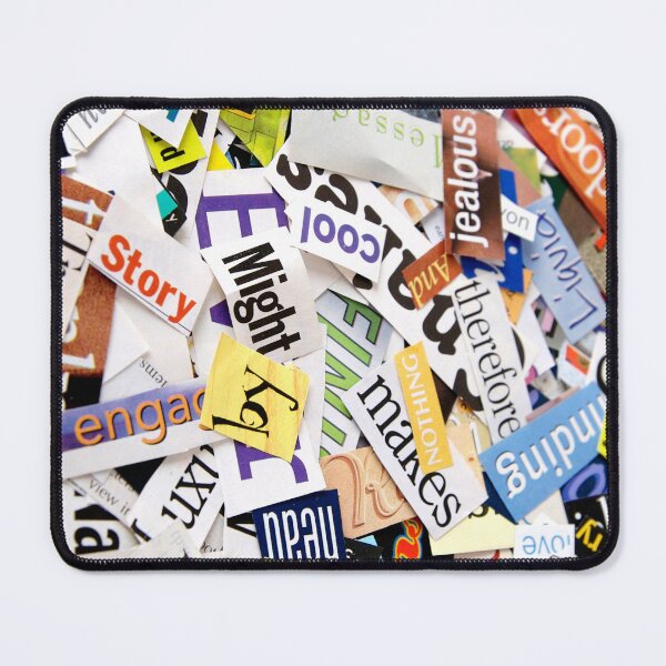 Item preview, Magazine letters art designed and sold by ShopTwentyFour.