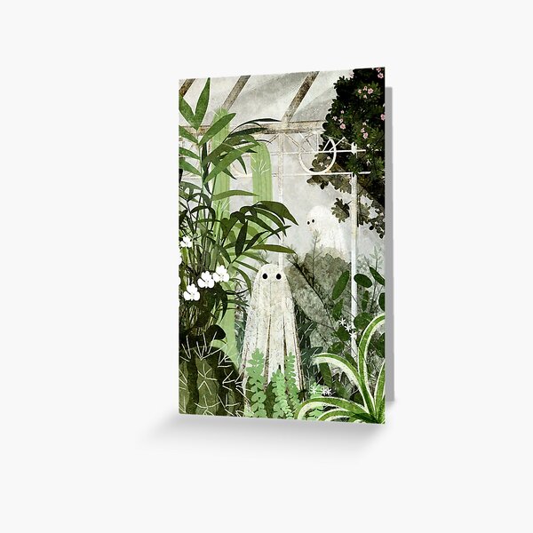 Item preview, There's A Ghost in the Greenhouse Again designed and sold by katherineblower.