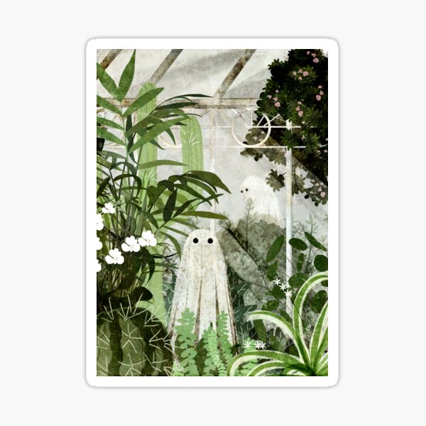 Item preview, There's A Ghost in the Greenhouse Again designed and sold by katherineblower.