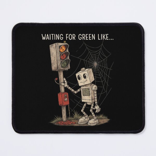 Item preview, Funny Traffic Light Waiting for Green Like.. designed and sold by Uglyandcute.