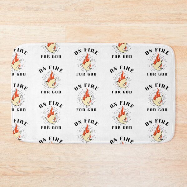 Item preview, On Fire for God – Holy Spirit Flame Revival Design designed and sold by astersgraphics.