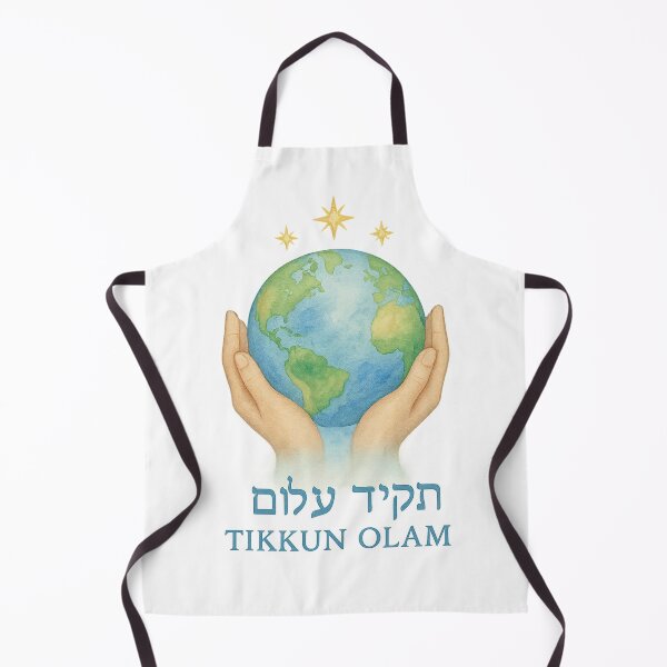 Item preview, Tikkun Olam - Heal the World Jewish Values Design designed and sold by NovaMoodCo.