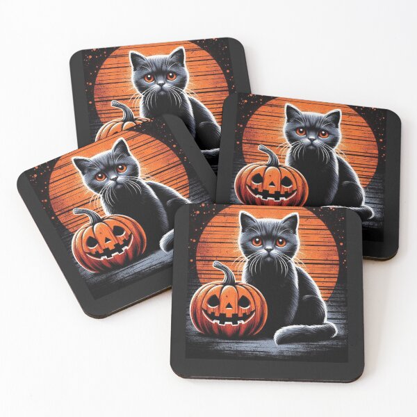 Item preview, My Cat waiting on Halloween Domestic Shorthair  designed and sold by LLdreams.