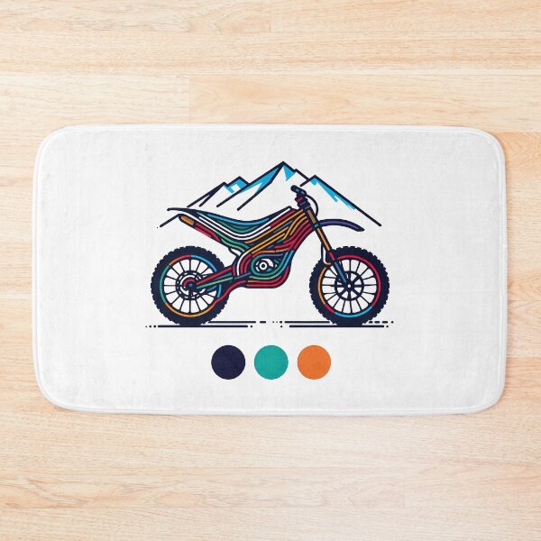Item preview, Ride Free – Neon Dirt Bike Adventure Design designed and sold by Color-Made.