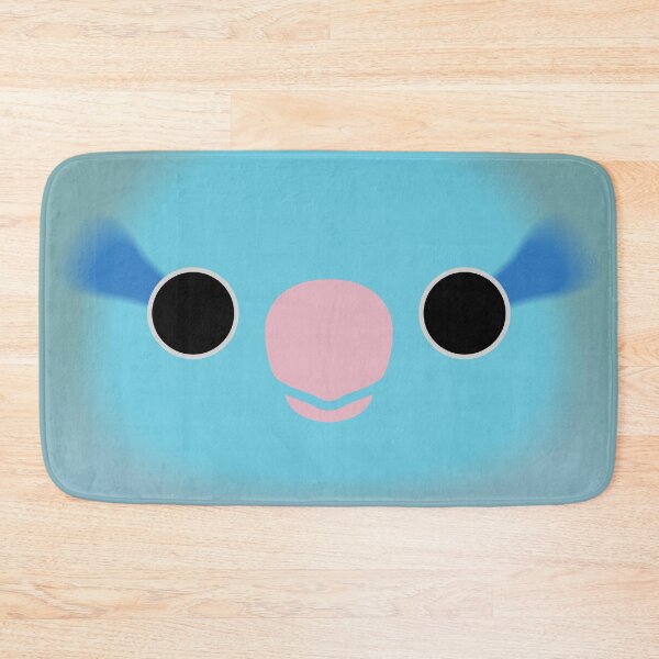 Item preview, The face of a blue male Pacific parrotlet designed and sold by INKOYADO.