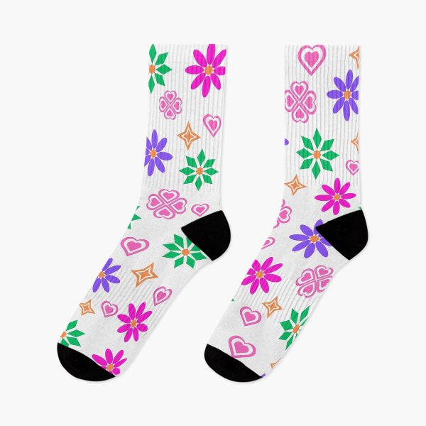 Item preview, Playful flower and heart pattern - Cute colorful seamless design designed and sold by Jjc59.