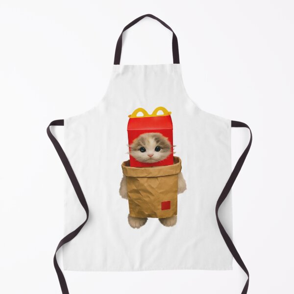 Item preview, Funny Cat In Fast Food Meme designed and sold by AShanDome.