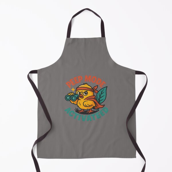 Item preview, Peep Mode Activated – Funny Vintage Cartoon Chick Design designed and sold by Nahyan7.