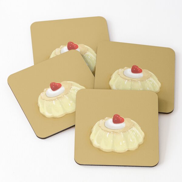 Item preview, Flan desserts with cream - 2 designed and sold by B O R T Z.