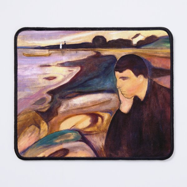 Item preview, Melancholy in mauve shades designed and sold by tarotstarostina.