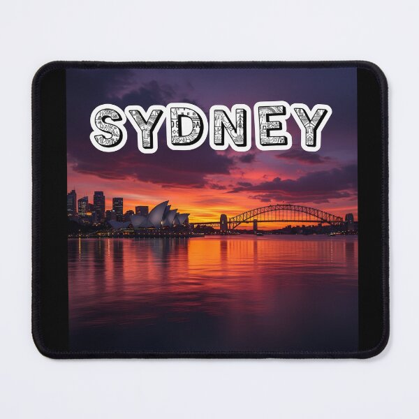 Item preview, Breathtaking Sydney Sunset: An Epic Skyline Painting designed and sold by Digital Dreams Arts.