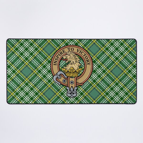 Item preview, Clan Currie Lion Crest over Tartan designed and sold by sifis.