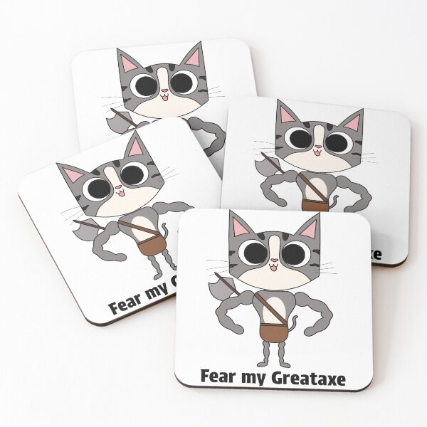 Item preview, Barbarian Cat DnD Class  designed and sold by Red2x4.