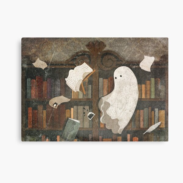 Item preview, There's a Poltergeist in the Library Again... designed and sold by katherineblower.