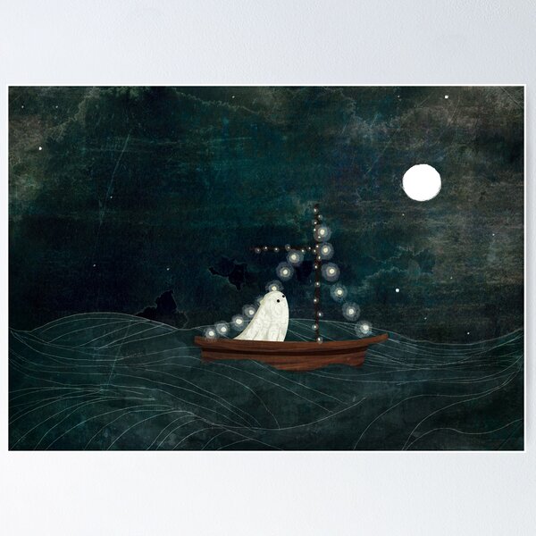 Item preview, Ghost Boat Ride designed and sold by katherineblower.