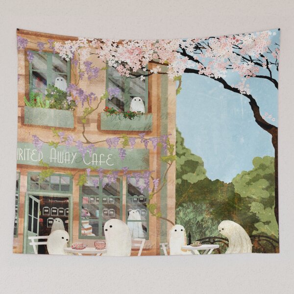 Item preview, Ghost cafe designed and sold by katherineblower.