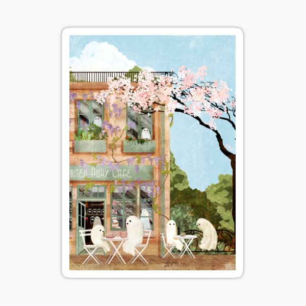 Item preview, Ghost cafe designed and sold by katherineblower.