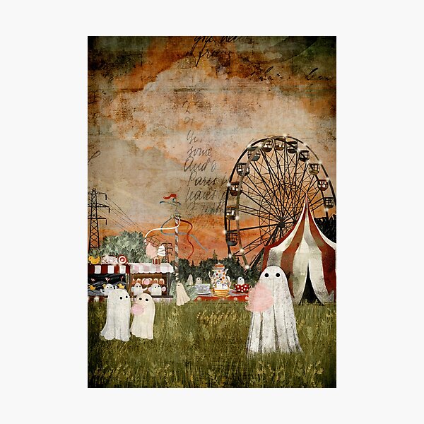 Item preview, Ghost Fairground designed and sold by katherineblower.