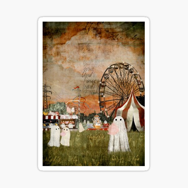 Item preview, Ghost Fairground designed and sold by katherineblower.