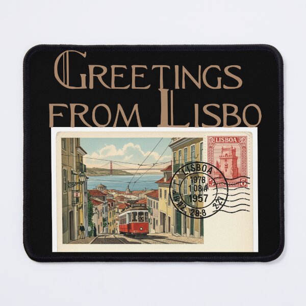 Item preview,  Greetings from Lisbon designed and sold by DżodżoJoy.