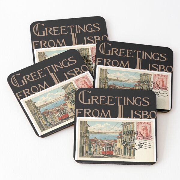 Item preview,  Greetings from Lisbon designed and sold by DżodżoJoy.