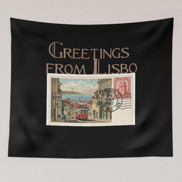 Item preview,  Greetings from Lisbon designed and sold by DżodżoJoy.