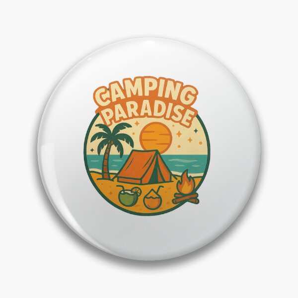 Item preview, Camping Paradise – Your perfect summer adventure designed and sold by Boule1979.