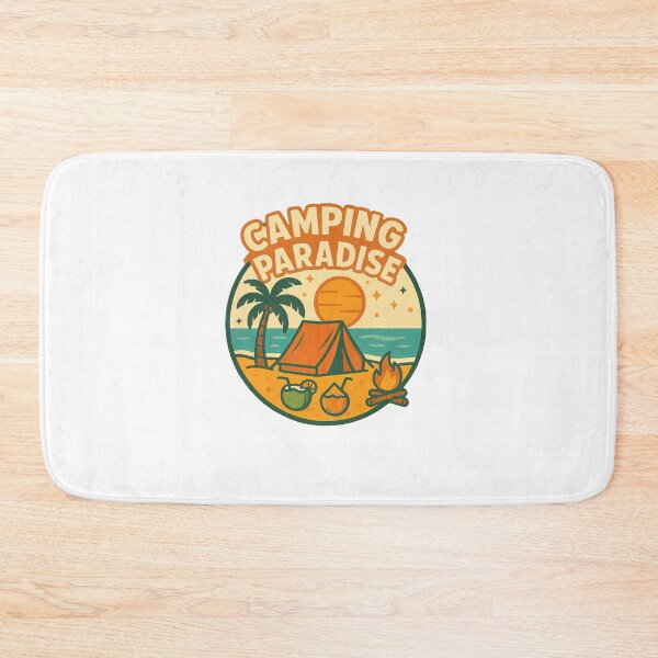 Item preview, Camping Paradise – Your perfect summer adventure designed and sold by Boule1979.