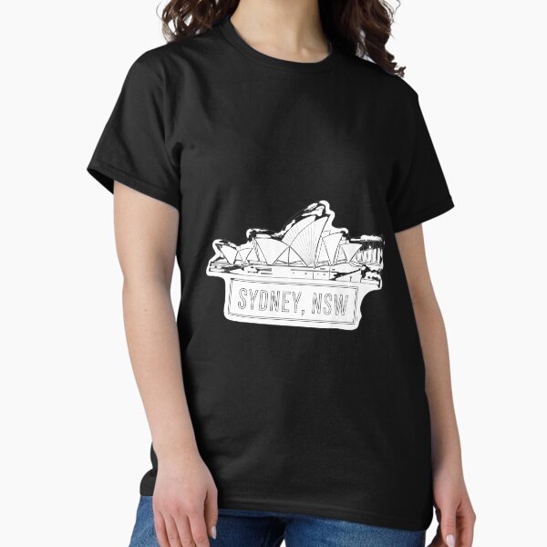 Item preview, Sydney Icons: A Minimalist Single Line Art Design designed and sold by Digital Dreams Arts.