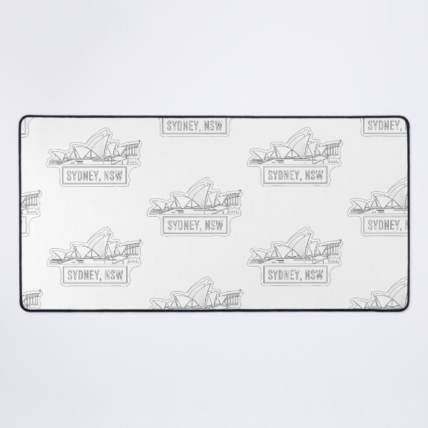 Item preview, Sydney Icons: A Minimalist Single Line Art Design designed and sold by Digital Dreams Arts.