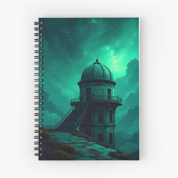 Item preview, Celestial Observatory Amidst the Night Sky designed and sold by oanaunciuleanu.
